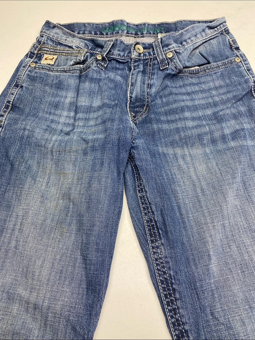 Cinch Men's Light Blue Relaxed Denim Jeans